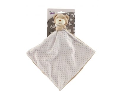 Teddies Medvídek usínáček béžový 23 x 23 cm