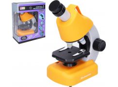 Teddies Mikroskop s doplňky 15x22cm na baterie se světlem