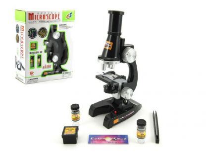 Teddies Mikroskop s doplňky plastový 21 cm