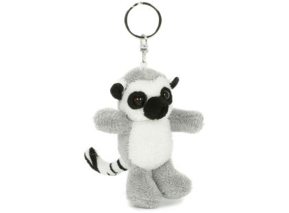 Teddies Přívěsek na klíče Lemur kata plyš 7x8cm