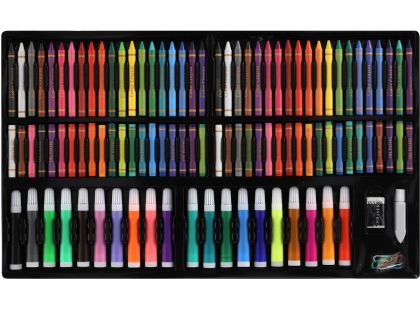 Teddies Sada na malování - Art box kreativní sada 180ks v dřevěném kufříku 47x30x4,5cm