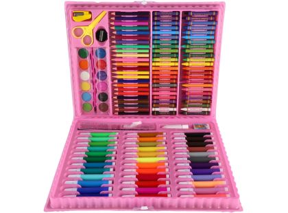 Teddies Sada na malování - Art box kreativní sada s jednorožcem 160ks v plastovém kufříku 34x27x3,5cm