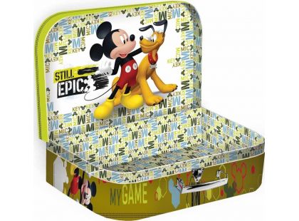 Teddies Školní papírový kufřík Disney Mickey