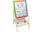 Teddies Tabule oboustranná magnetická dřevo černá-bílá 35x43cm s doplňky v krabici 44x63cm 4