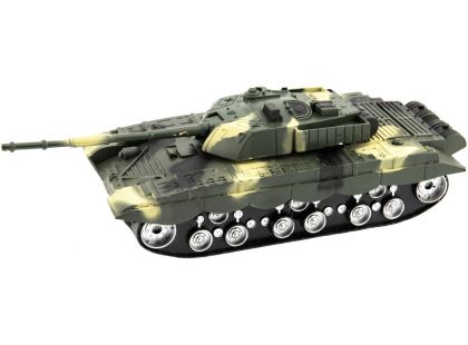 Teddies Tank RC 2 ks 25 cm tanková bitva na baterie se zvukem se světlem