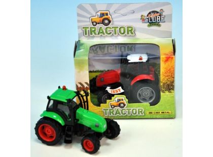 Teddies Traktor na setrvačník se zvukem a světlem