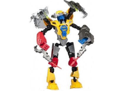 Teddies Transformer robot 19cm Žlutý