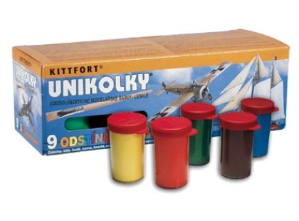 Teddies Unikolky - 9 barev s lakem
