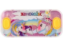 Teddies Vodní hra hlavolam jednorožec růžová - Poškozený obal