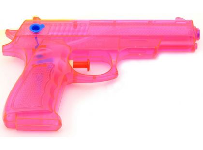 Teddies Vodní pistole 17cm - Růžová