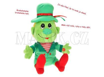 Teddies Vodník Pepa plyš sedící česky mluvící