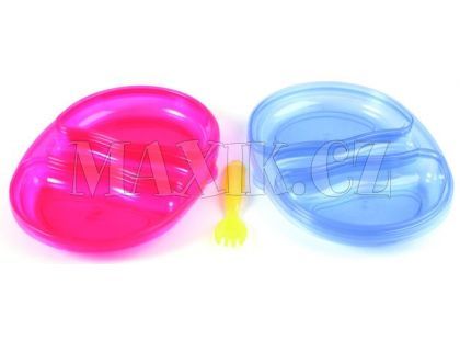 The First Years Dělené talíře - 4ks