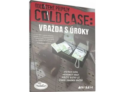 ThinkFun 765966 Odložené případy: Vražda s úroky