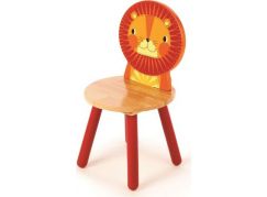 Tidlo Dřevěná židle Animal lev
