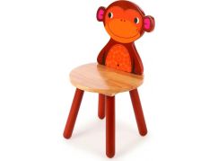 Tidlo Dřevěná židle Animal opička