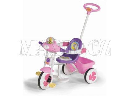 Tříkolka BABY ROSA s vodící tyčí Biemme
