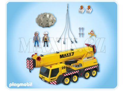 Těžkotonážní autojeřáb Playmobil 4036