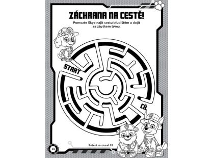Tlapková patrola - Mega omalovánky a aktivity
