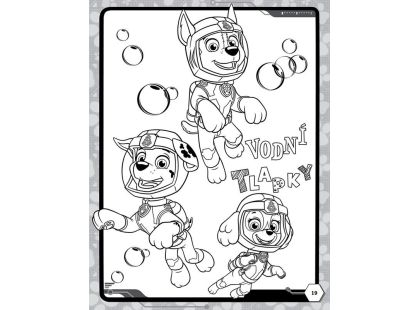 Tlapková patrola - Mega omalovánky a aktivity