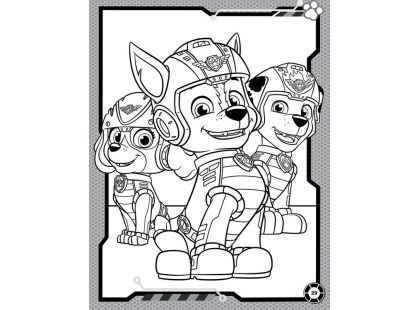 Tlapková patrola - Mega omalovánky a aktivity