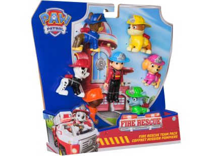 Tlapková patrola fire rescue mutibalení figurek