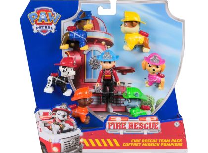 Tlapková patrola fire rescue mutibalení figurek