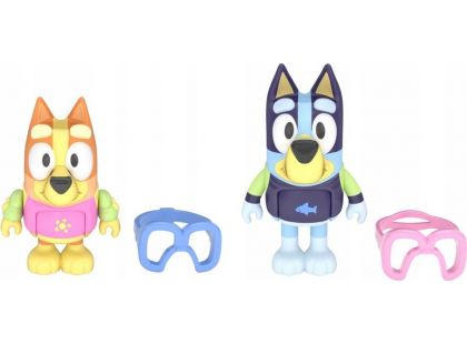 TM Toys Bluey 2 figurky Bluey&Bingo čas na bazén