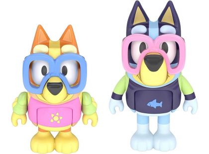 TM Toys Bluey 2 figurky Bluey&Bingo čas na bazén