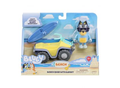 TM Toys Bluey plážové vozítko