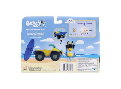 TM Toys Bluey plážové vozítko