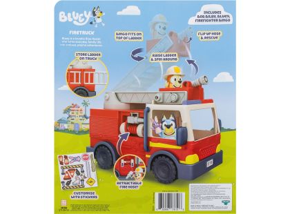 TM Toys Hasičské auto Bluey + 2 figurky