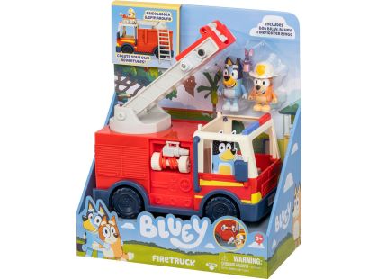 TM Toys Hasičské auto Bluey + 2 figurky