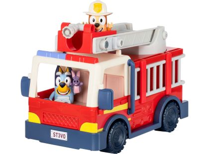 TM Toys Hasičské auto Bluey + 2 figurky