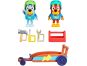TM Toys Herní sada Bluey na cestách autíčko + figurky 3