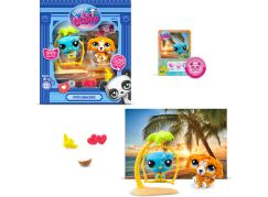 TM Toys Littlest Pet Shop balení 2 figurek Petfluenceři 44, 45