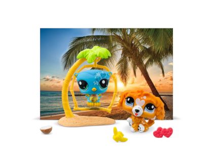 TM Toys Littlest Pet Shop balení 2 figurek Petfluenceři 44, 45