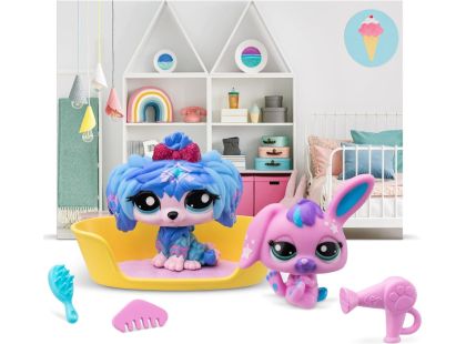 TM Toys Littlest Pet Shop balení 2 figurek Petfluenceři 48, 49