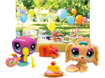 TM Toys Littlest Pet Shop balení 2 figurek Petfluenceři 102, 103