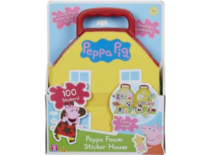 TM Toys Peppa Pig pěnové samolepky opakovatelné