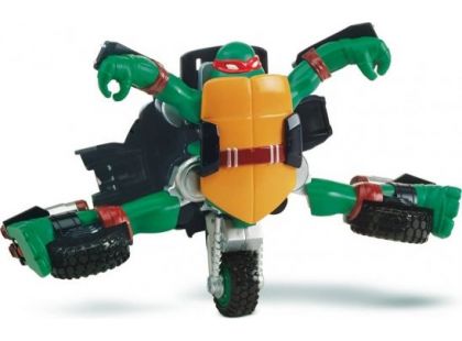 TMNT Želvy Ninja Transform to vehicle Raphael
