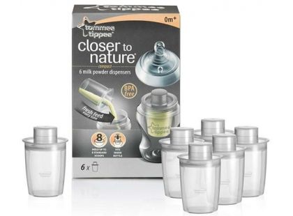 Tommee Tippee Dávkovač na sušené mléko C2N 6ks Tommee Tippee Dávkovač na sušené mléko C2N 6ks