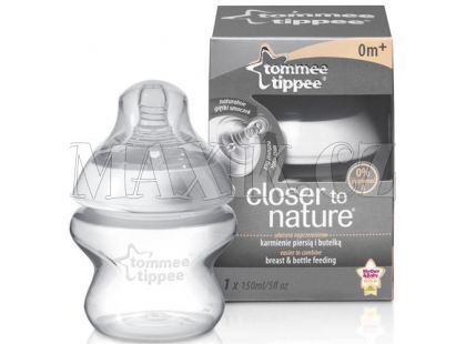 Tommee Tippee Kojenecká láhev C2N 1ks 0+ 150ml Tommee Tippee Kojenecká láhev C2N 1ks 0+ 150ml