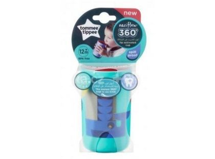 Tommee Tippee Netekoucí hrnek Easiflow (360) 250ml 12m+ modrý