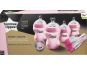 Tommee Tippee Sada kojeneckých lahviček C2N s kartáčem růžová 4
