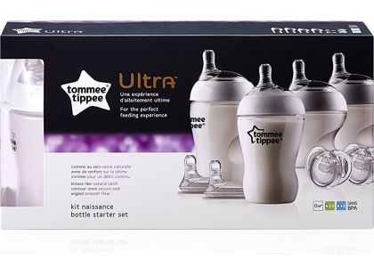 Tommee Tippee Startovací sada kojeneckých lahviček Ultra - Poškozený obal