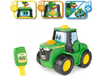 Tomy John Deere Kids Traktor Johny Key-n-Go