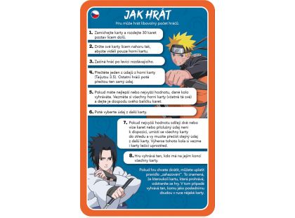 Top Trumps Collectibles Naruto CZ_SK verze