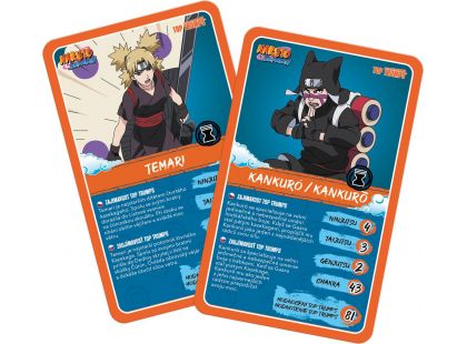 Top Trumps Collectibles Naruto CZ_SK verze