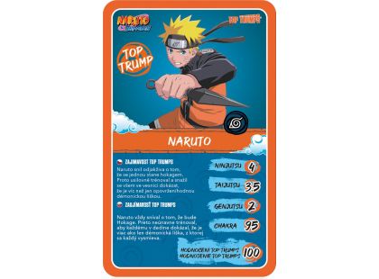 Top Trumps Collectibles Naruto CZ_SK verze