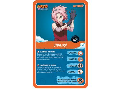 Top Trumps Collectibles Naruto CZ_SK verze